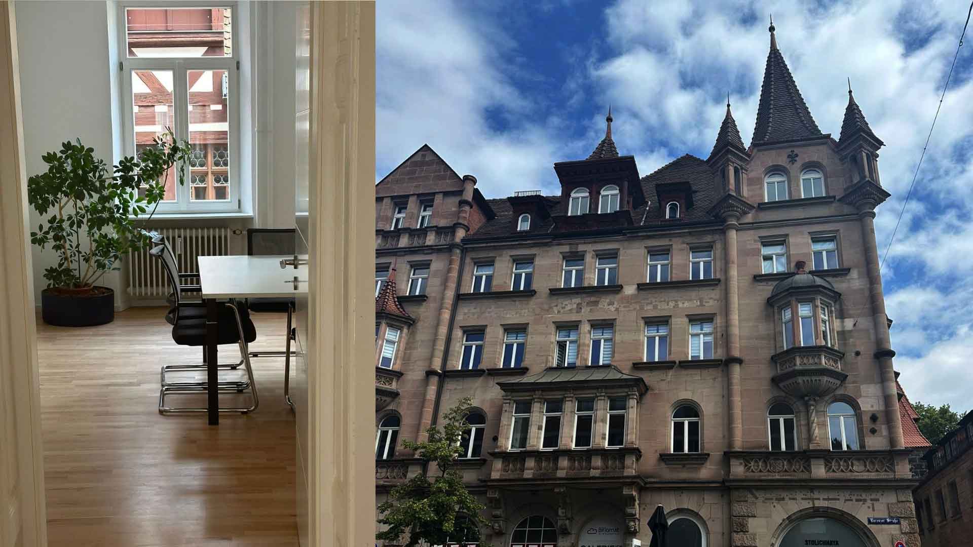 Unser Standort Nürnberg Wirtschaftskanzlei Cornea Franz Rechtsanwälte